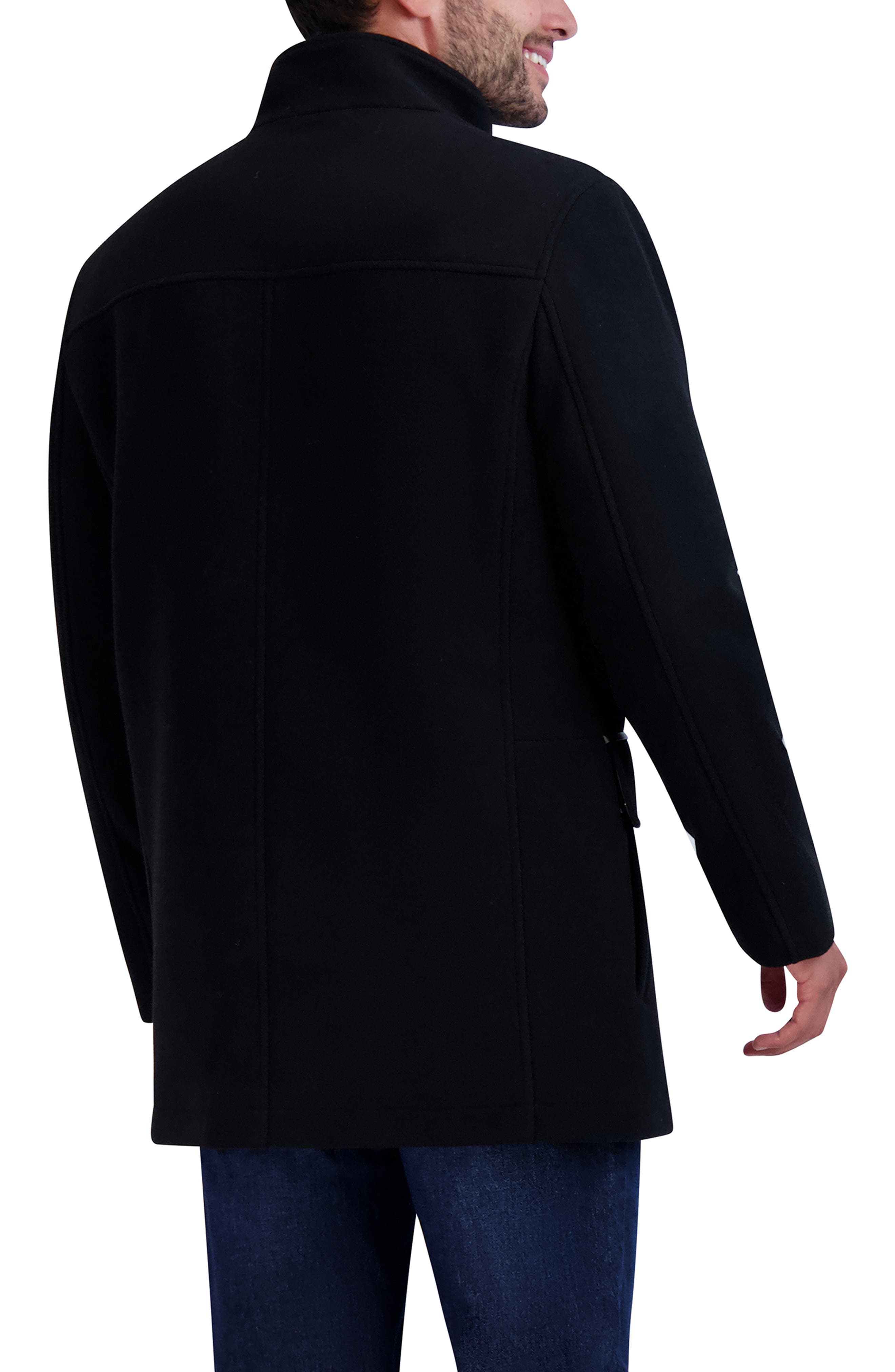 Cole Haan Signature Plush Wool Blend Coat