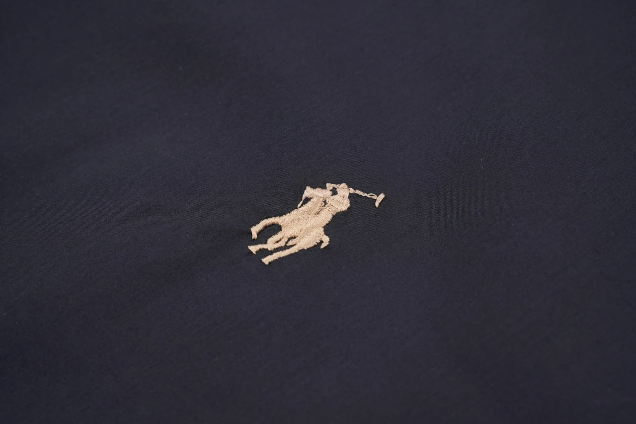 Ralph Lauren Navy Pony Embroidered Two Pocket Button Jacket product photo from LabelPicks