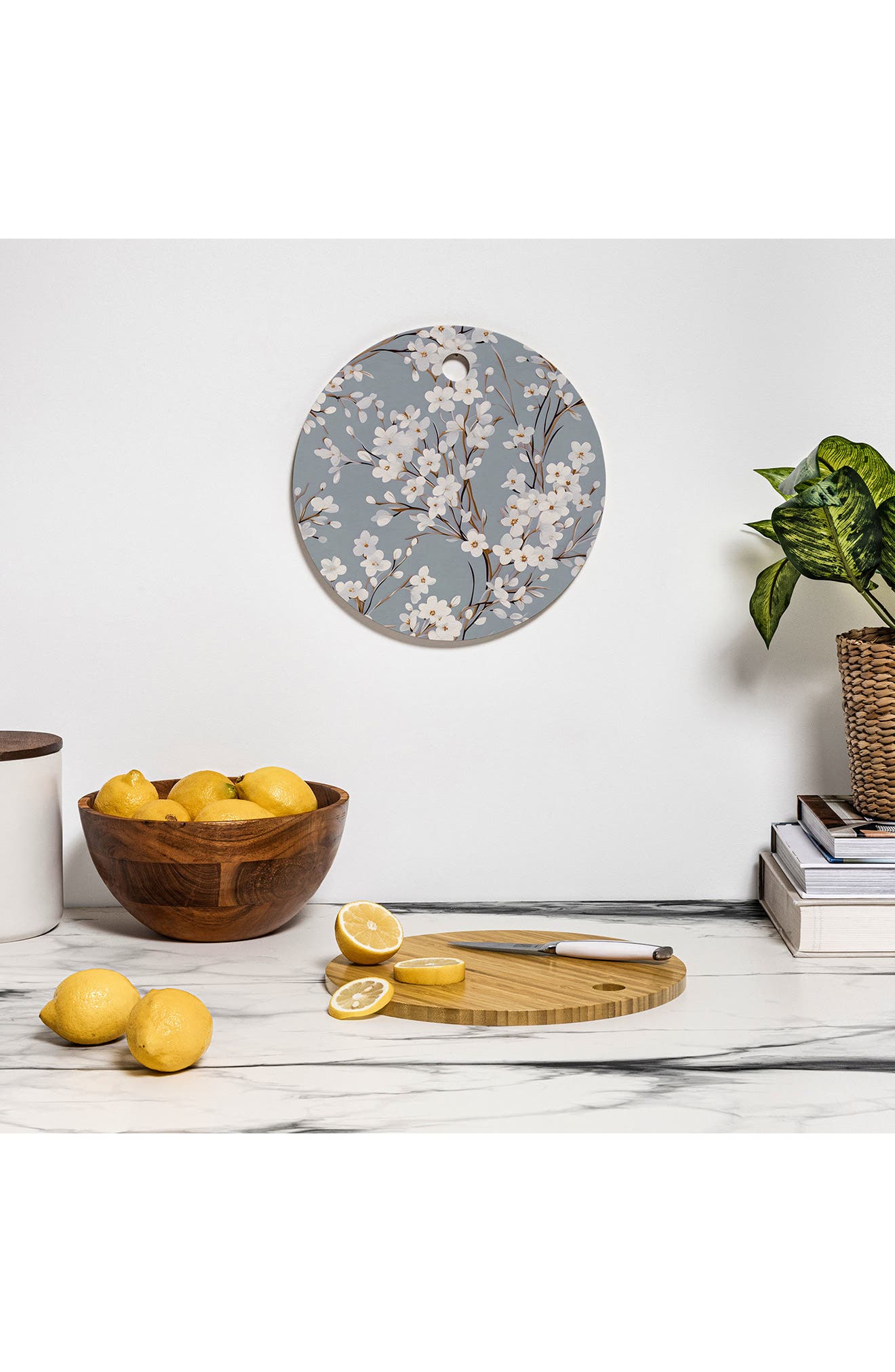 Deny Designs Blossom Flowers Cutting Board