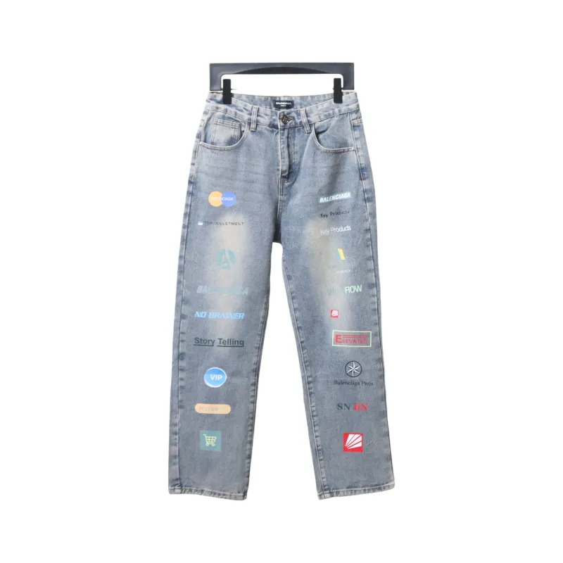 Balenciaga Jeans Denim Blue
