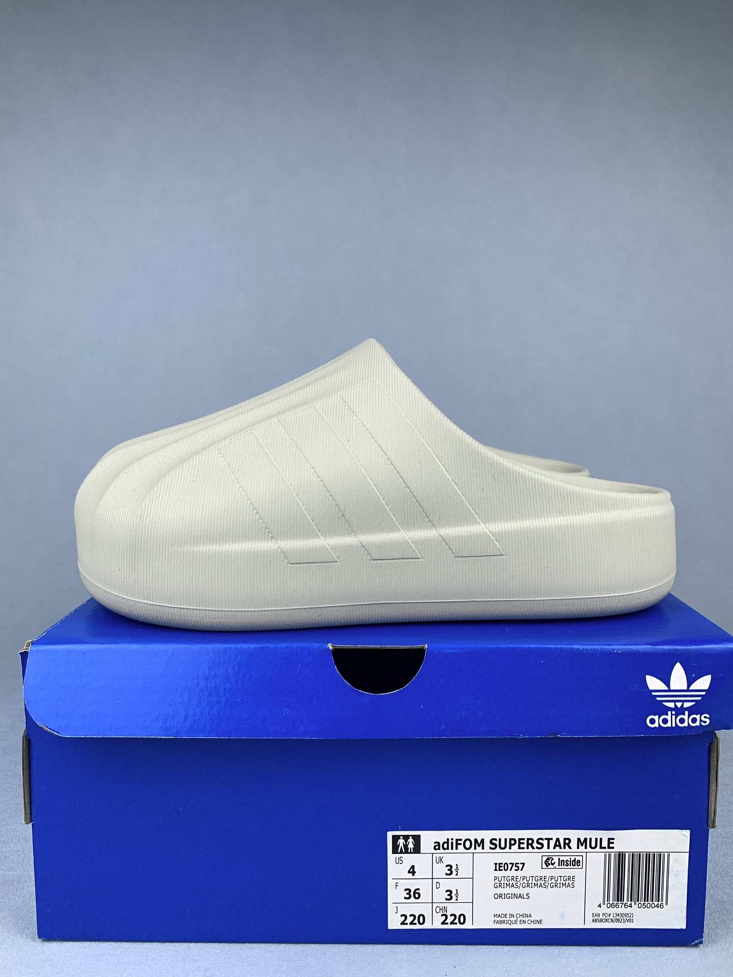 adidas Adifom Superstar Mule Putty Grey Shoes