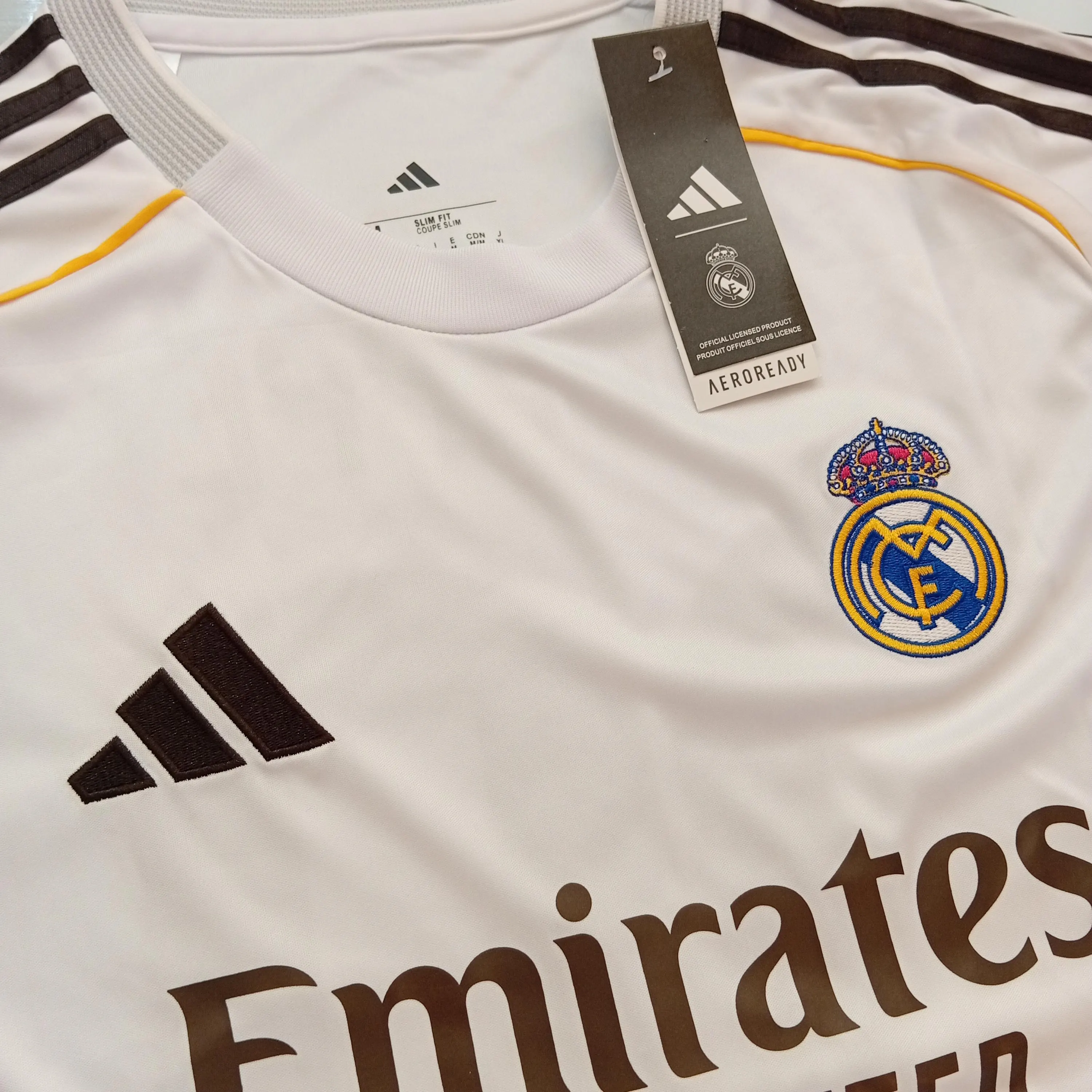Kylian Mbappe Signed Autographed Real Madrid FC 2025/26 Soccer Jersey With COA