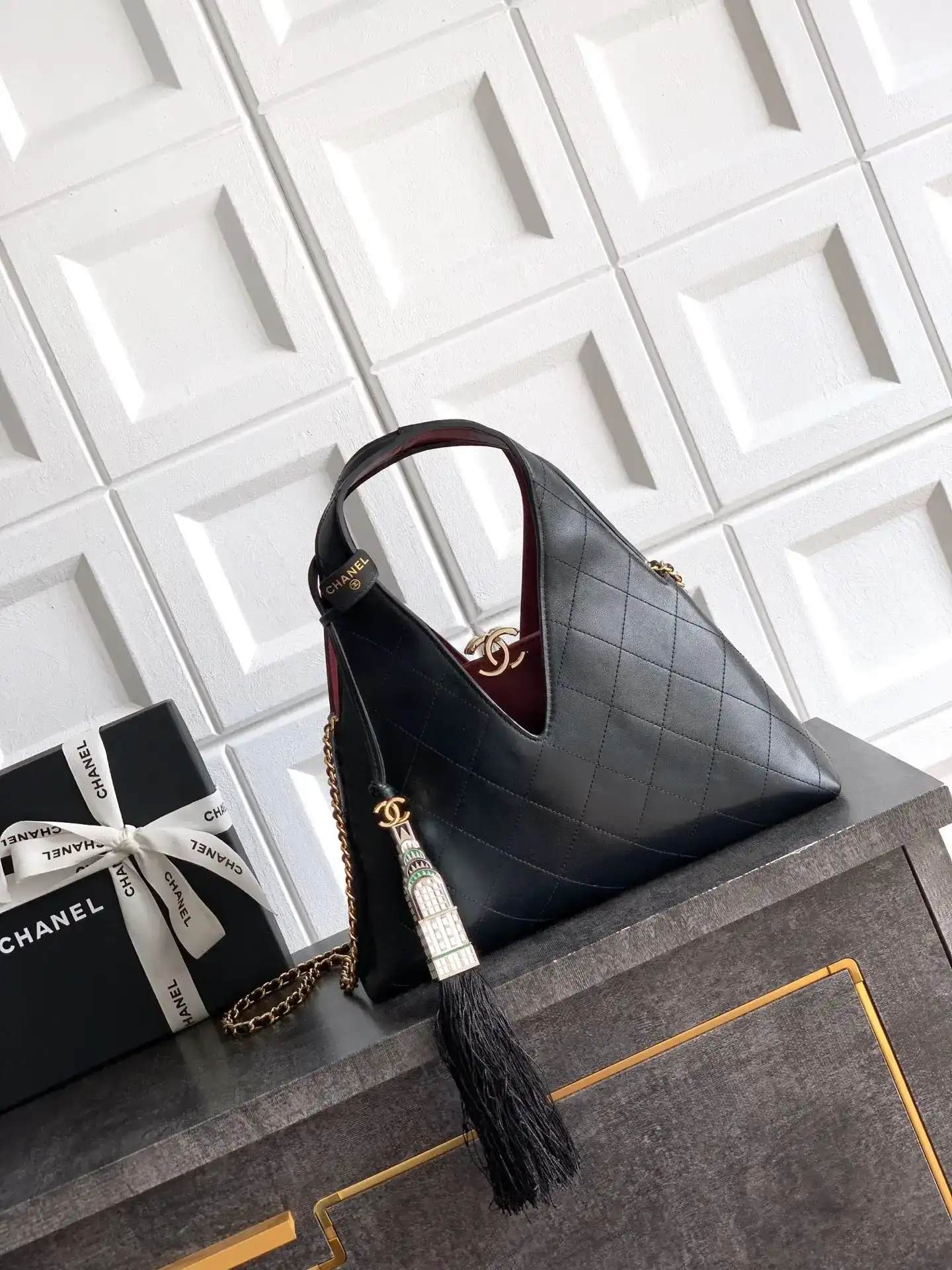 Chanel Burgundy Shoulder Bag product photo from LabelPicks