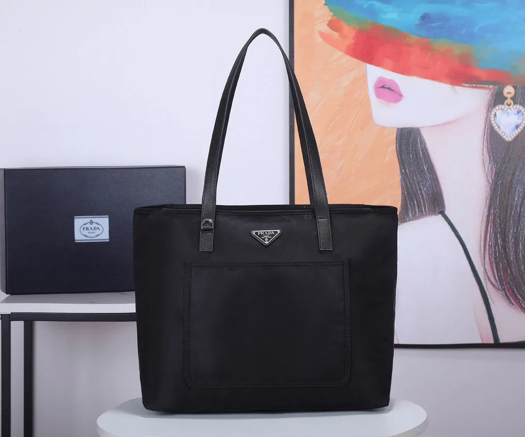 Prada Grained Leather Tote Bag product photo from LabelPicks