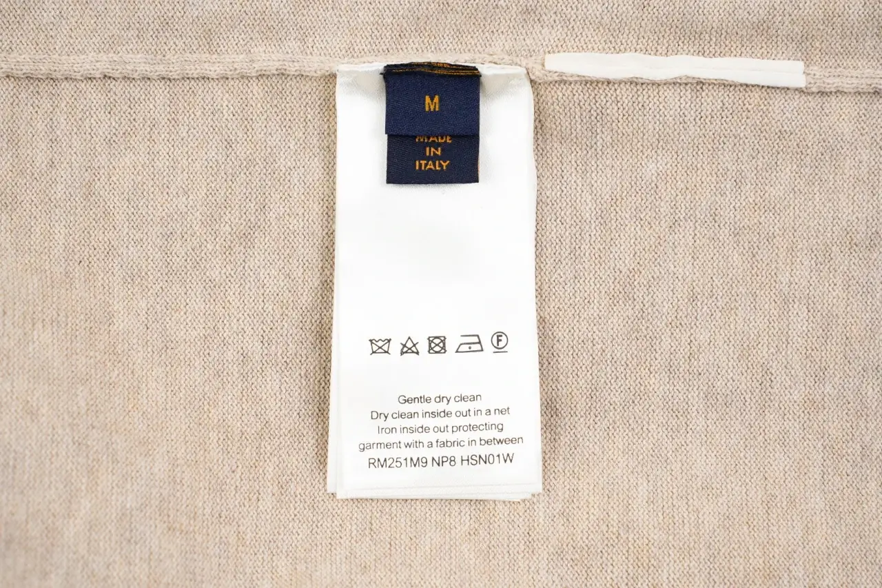 Louis Vuitton Beige 1931 Letter Knit T-Shirt product photo from LabelPicks