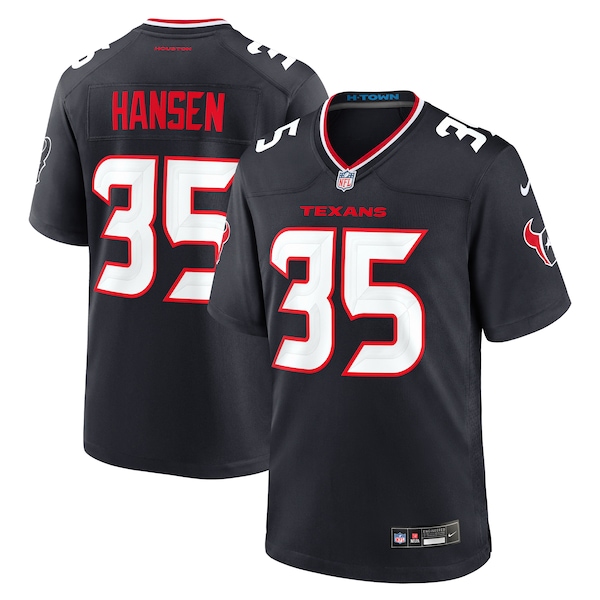 Jake Hansen Houston Texans Nike Team Game Jersey -  Navy
