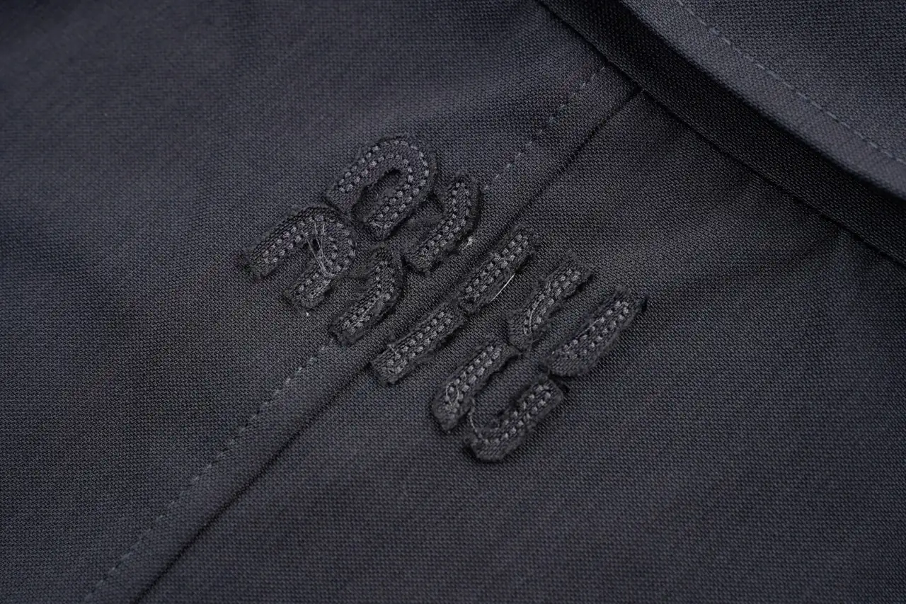 Miu Miu Navy Contrast Hooded Coat product photo from LabelPicks