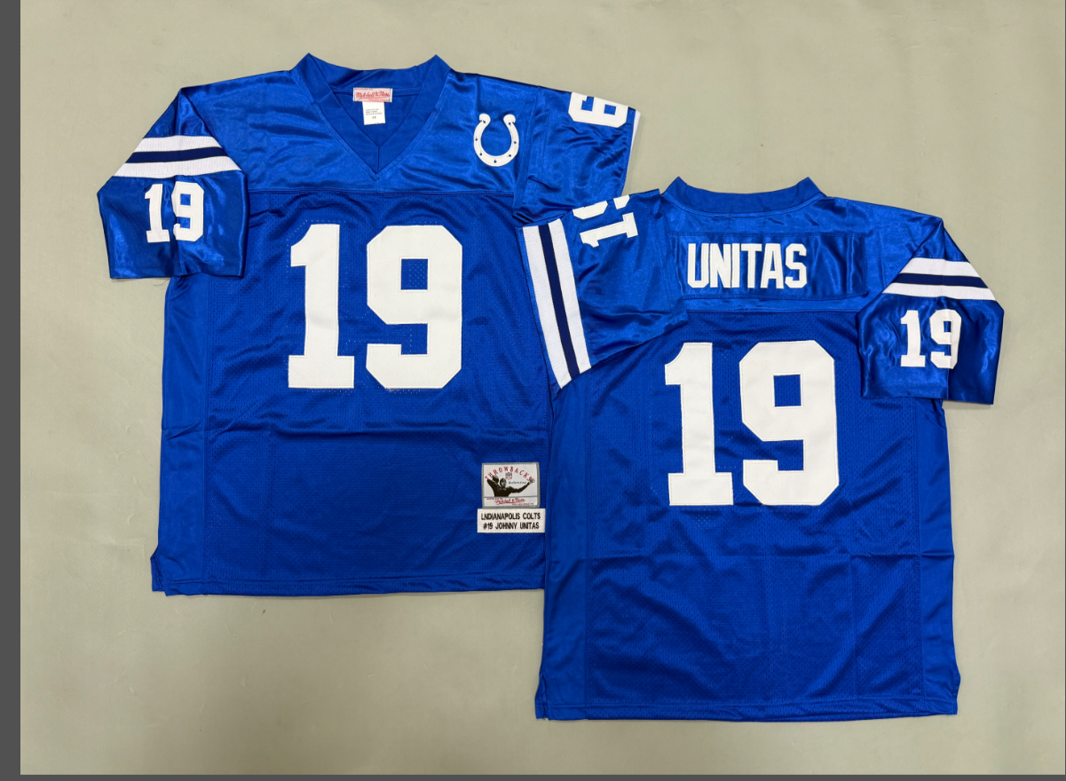 Johnny Unitas Baltimore Colts Authentic Throwback Retired Player Jersey
