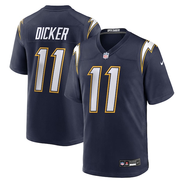Cameron Dicker Los Angeles Chargers Nike Alternate Game Jersey -  Navy/Powder Blue/Gold
