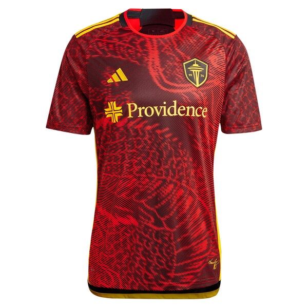 Pedro de la Vega Seattle Sounders FC adidas 2024 The Bruce Lee Kit Replica Player Jersey – Red