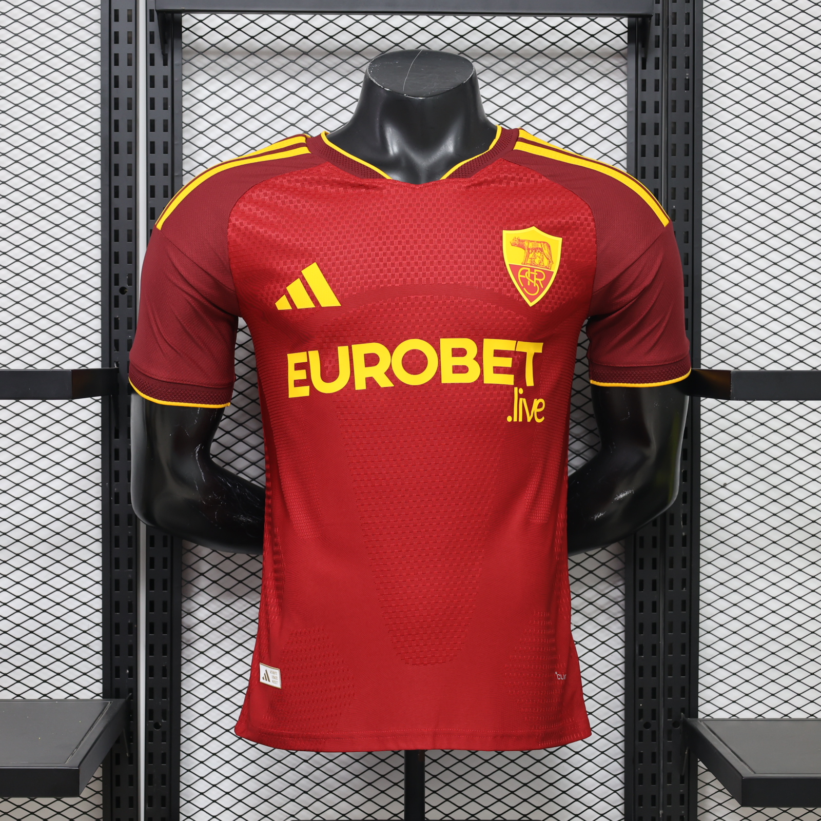 AS Roma 26/27 Home Jersey (Player Version) — 1:1 Thai-grade quality