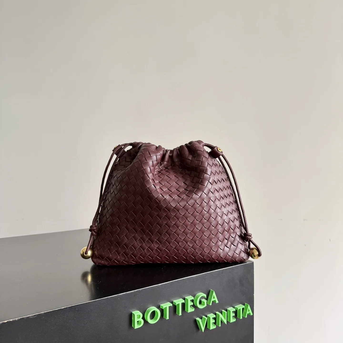 Bottega Veneta Dustbag Intrecciato Woven Leather Bucket Bag product photo from LabelPicks