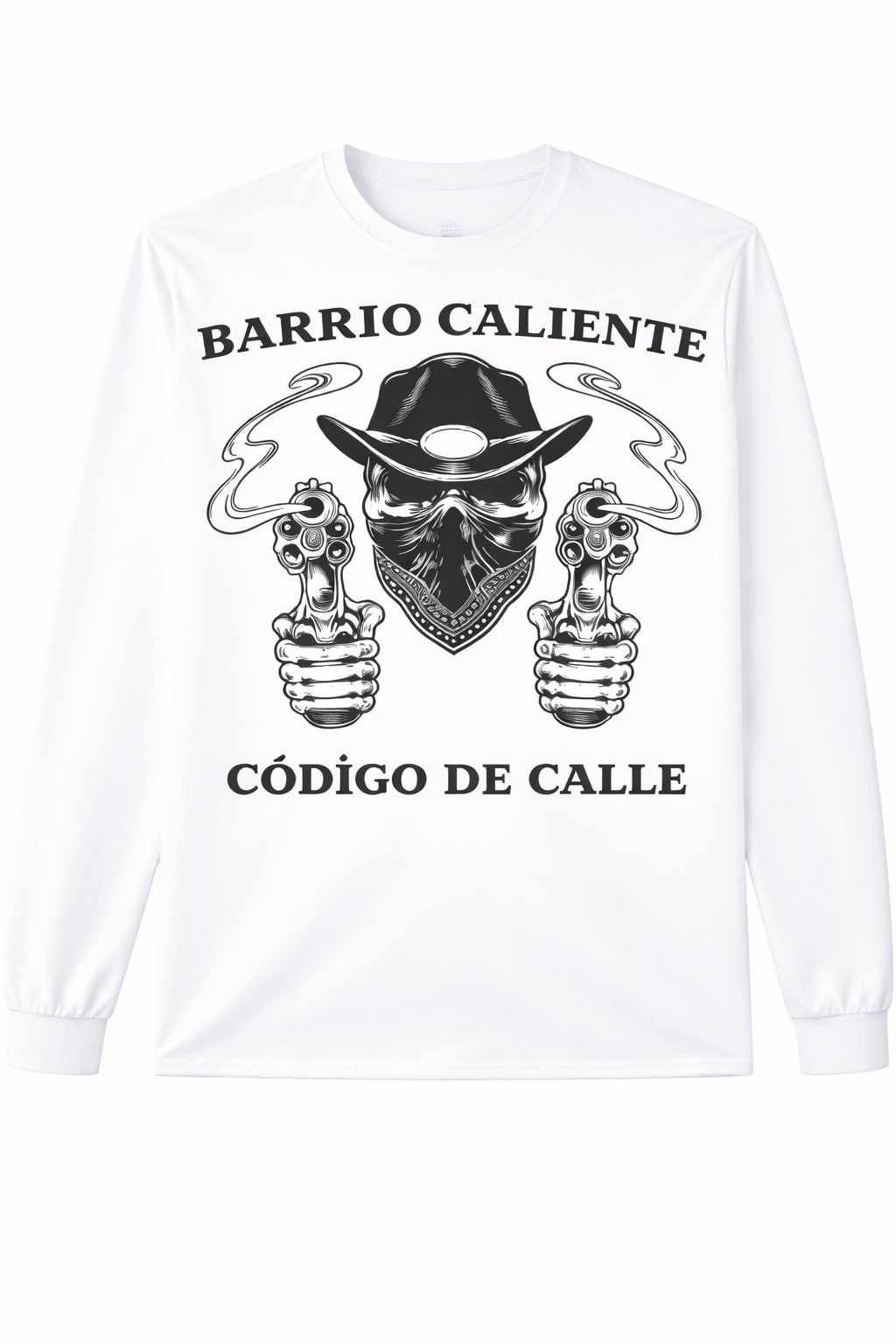 Remera “Bala y Barrio” – Calle y Calavera