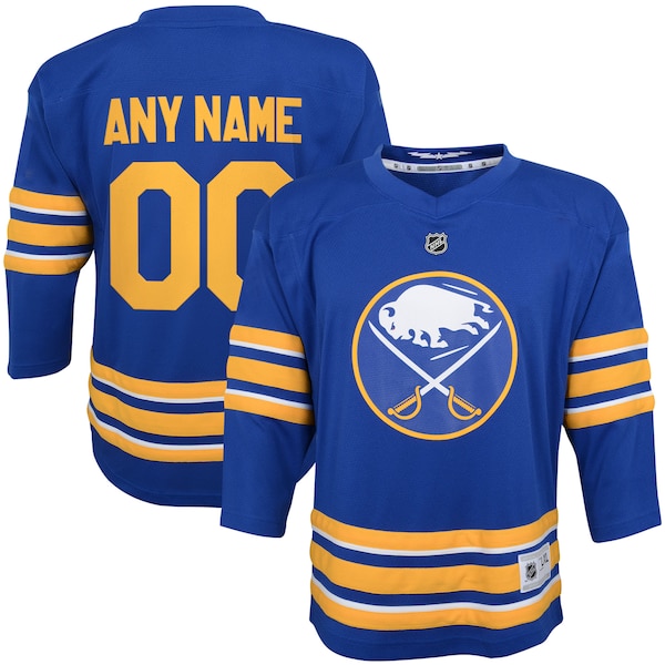 Buffalo Sabres Youth Home Replica Custom Jersey - Blue