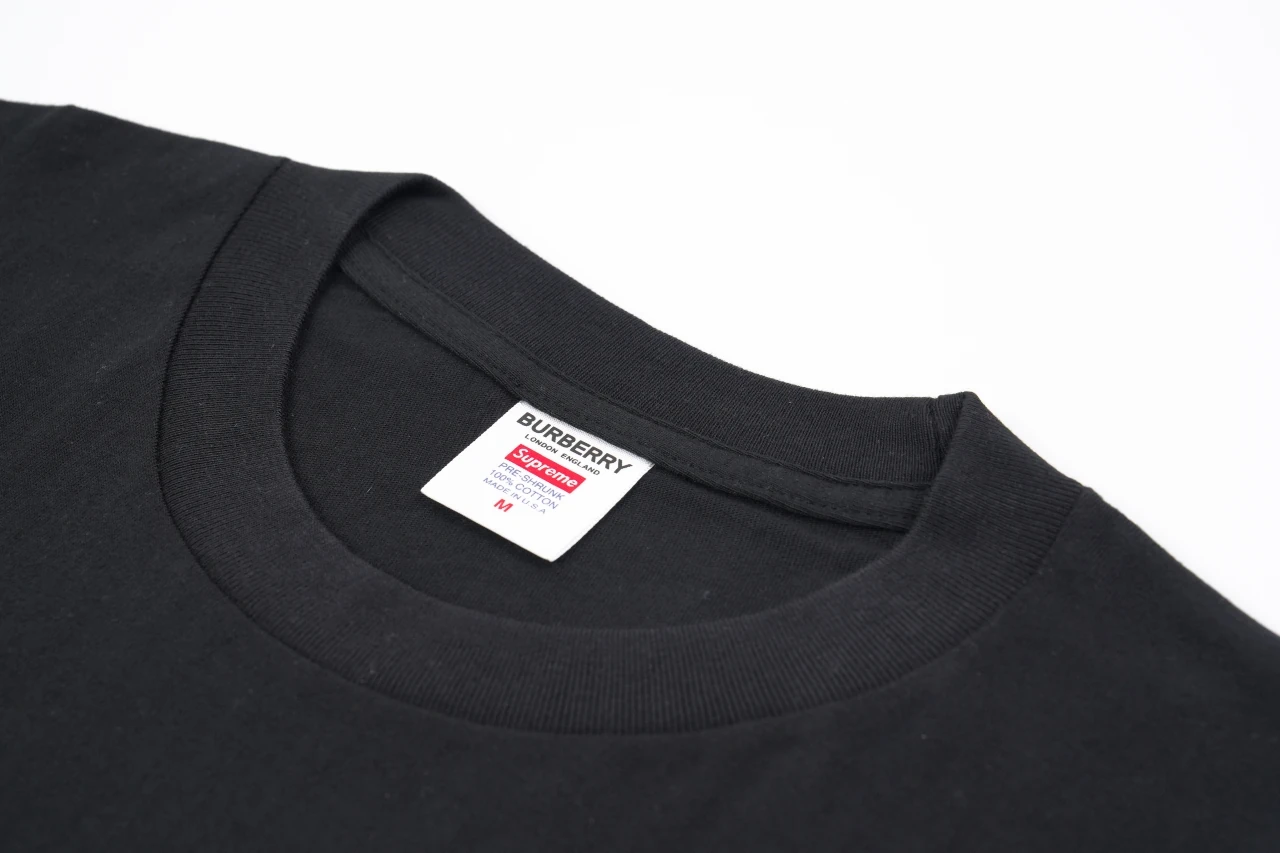 Supreme Black Check Box Logo T-Shirt product photo from LabelPicks