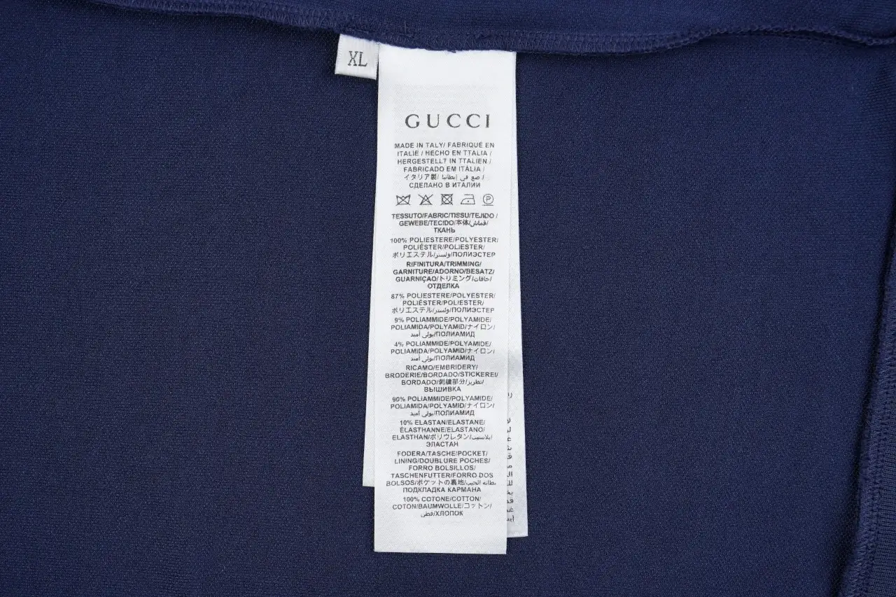 GUCCI Navy G-Stripe Hooded Zip Jacket product photo from LabelPicks