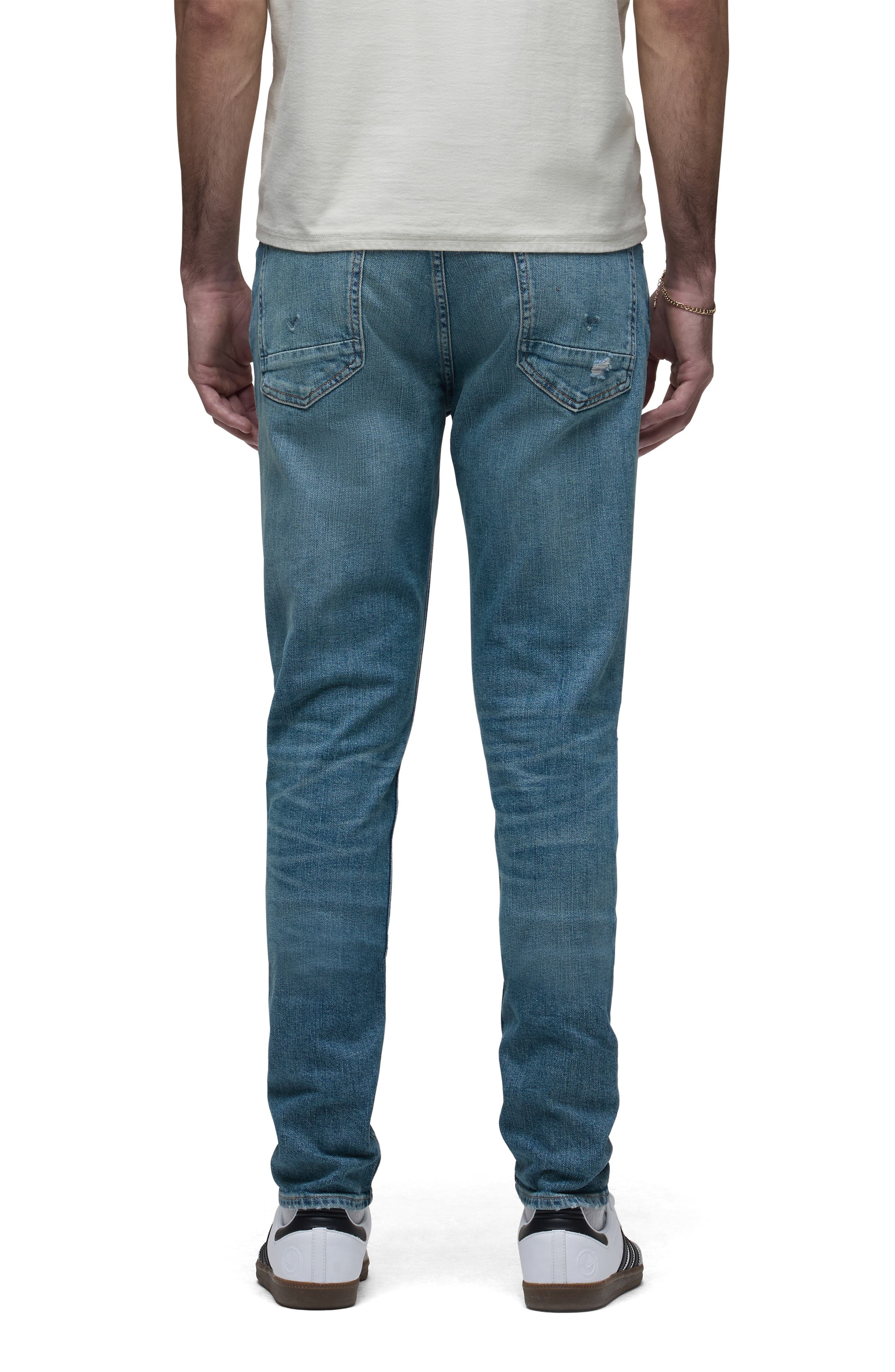 Hudson Jeans Zack Ripped Skinny Jeans