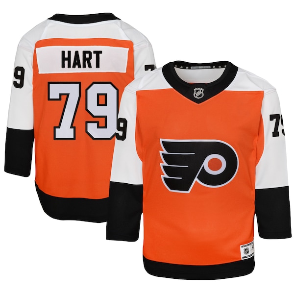 Carter Hart Philadelphia Flyers Youth Home Premier Player Jersey - Burnt Orange