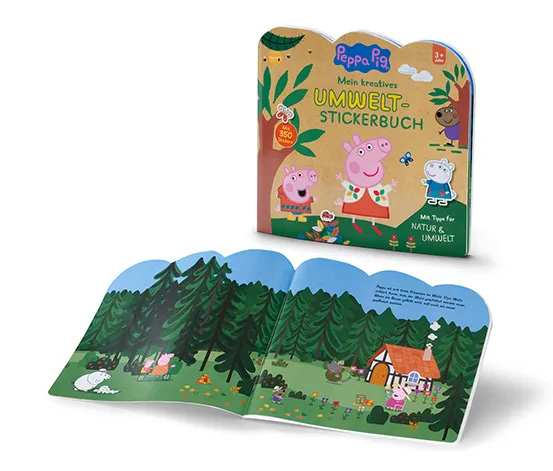 Buch »Peppa Pig ‒ mein kreatives Umwelt-Stickerbuch«