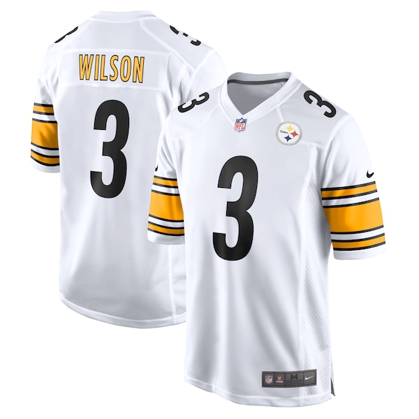 Russell Wilson Pittsburgh Steelers Nike White Game Jersey -  White/Black