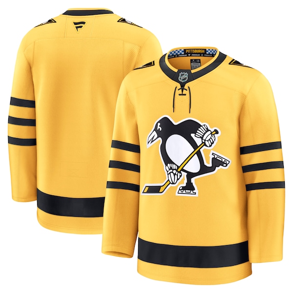Pittsburgh Penguins  Alternate Premium Jersey - Gold/White/Black