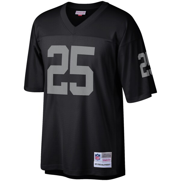 Fred Biletnikoff Las Vegas Raiders Retired Player Legacy Replica Jersey - Black
