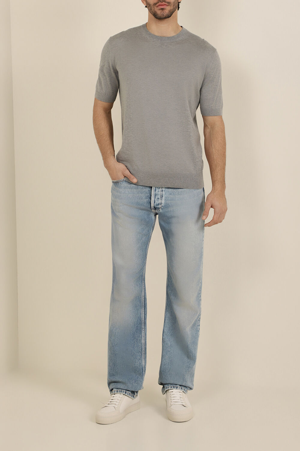 ZEGNA חולצת אריג