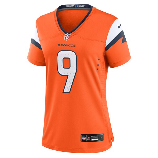 Riley Dixon Denver Broncos Nike Women's Team Game Jersey -  Orange