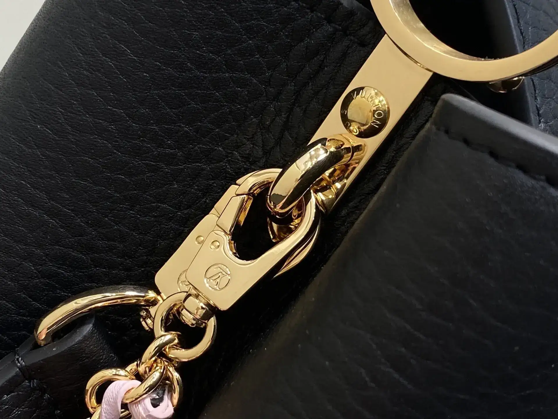 Louis Vuitton Black Capucines Top Handle Bag product photo from LabelPicks