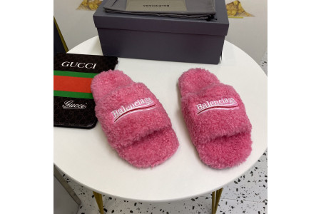Balenciaga Furry Slide