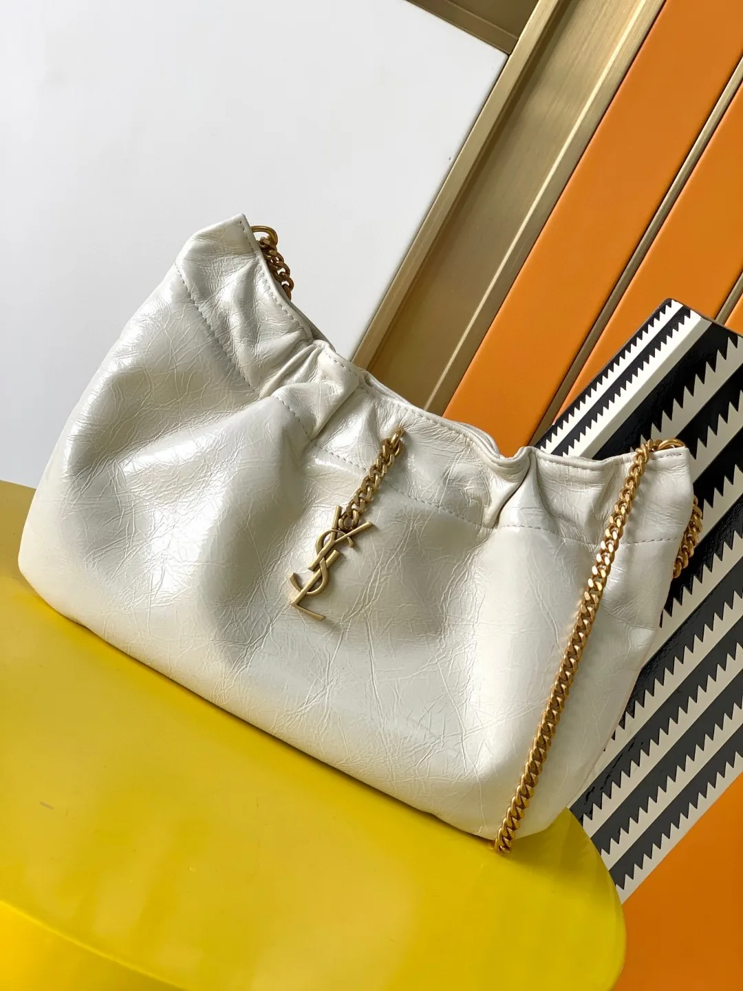 Saint Laurent Lambskin Shoulder Bag product photo from LabelPicks