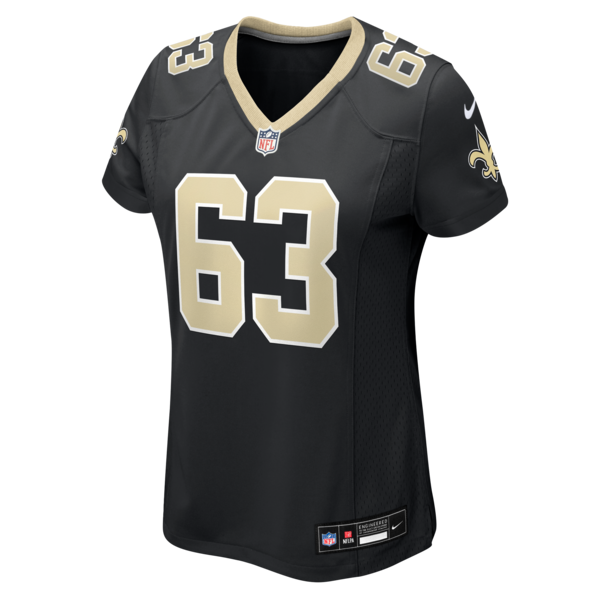Sataoa Laumea New Orleans Saints Nike Women's Team Game Jersey -  Black