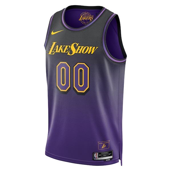 Los Angeles Lakers Nike Unisex 2024/25 Custom Swingman Jersey - City Edition - Purple