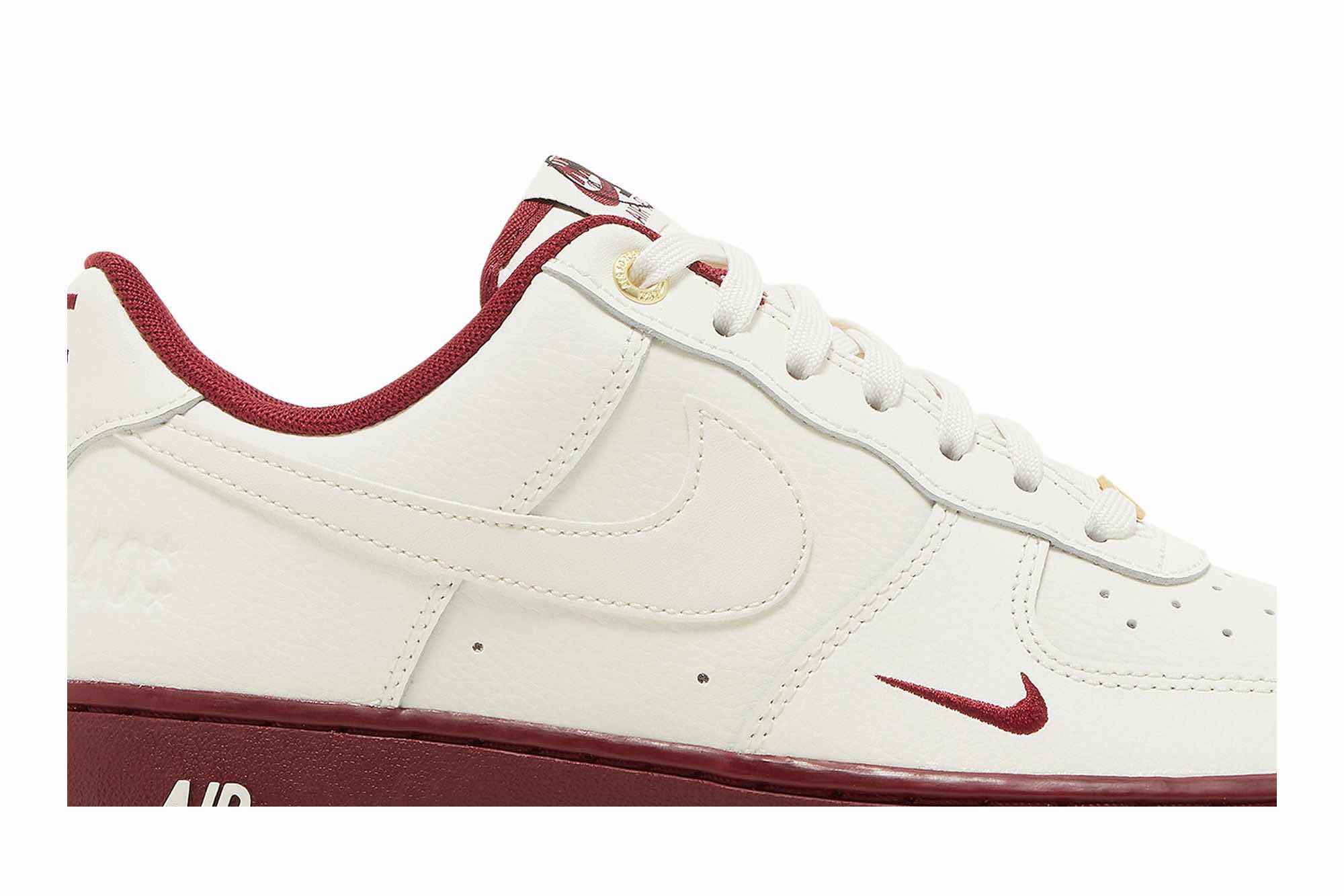 Nike Air Force 1 ’07 SE ’40th Anniversary – Sail Team Red’ DQ7582-100
