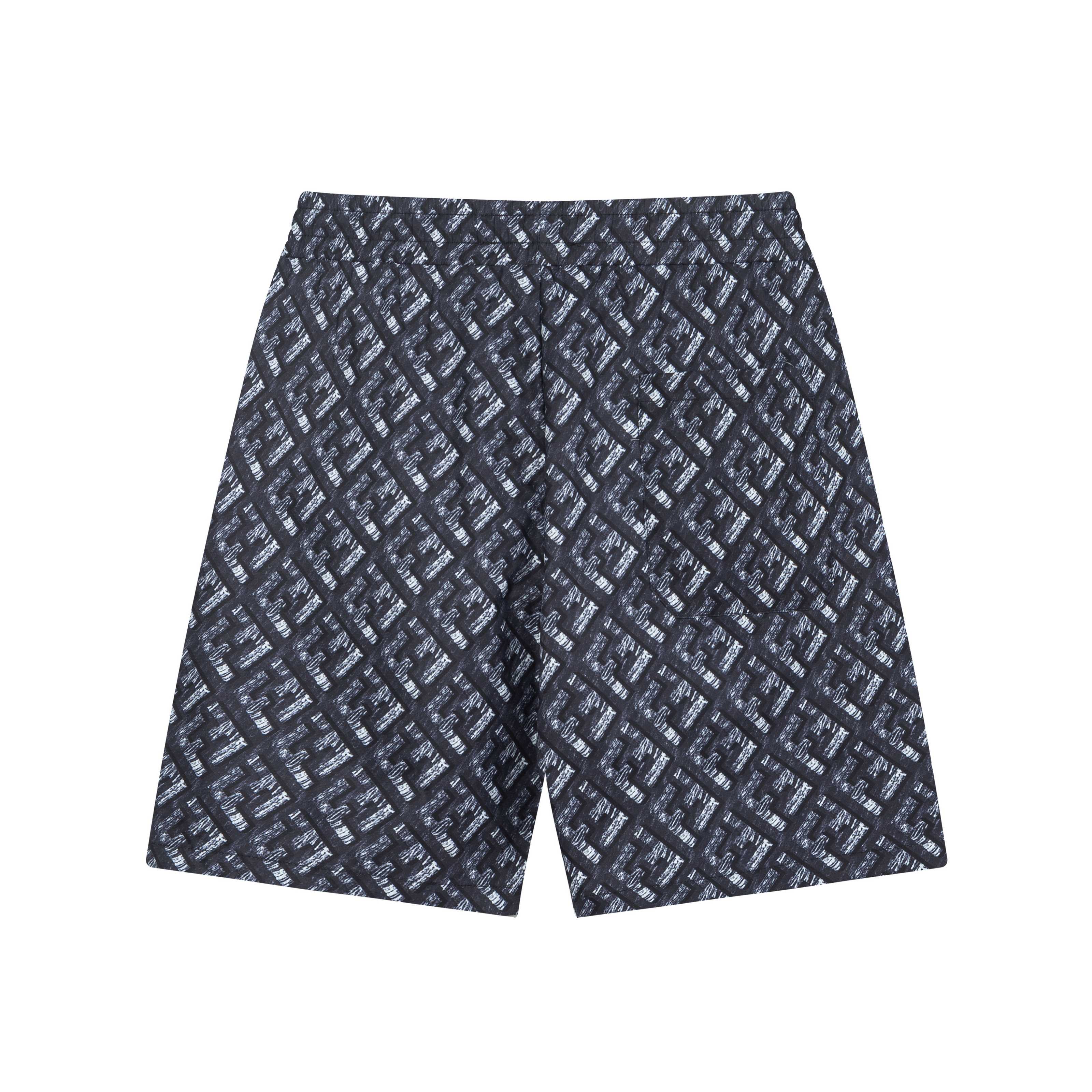 0513 Printed leg shorts