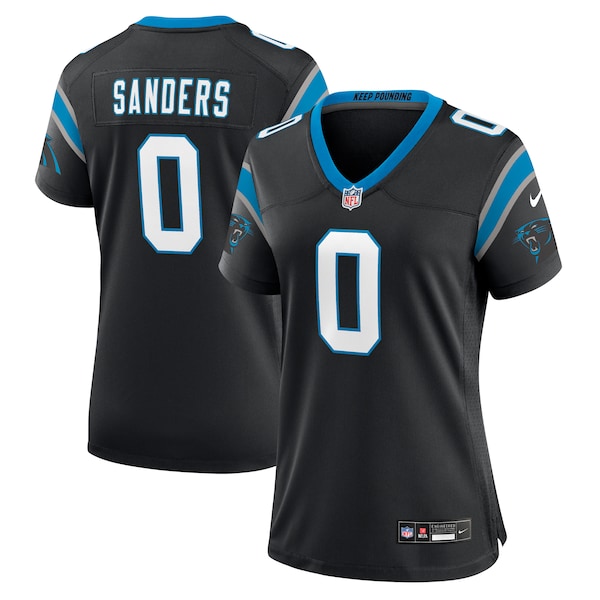 Ja'Tavion Sanders Carolina Panthers Nike Women's  Game Jersey -  Black