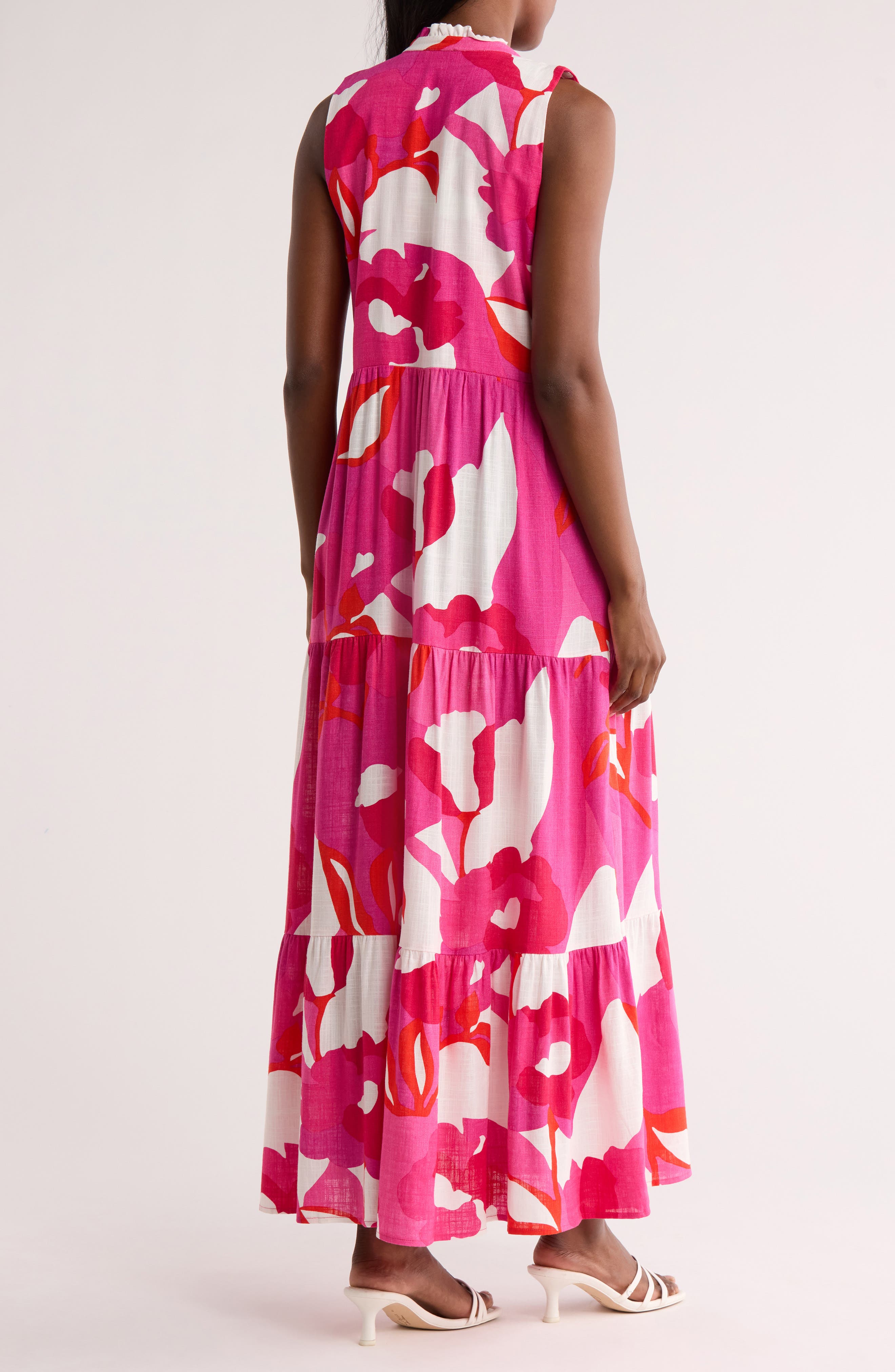 Halogen® Tiered Maxi Dress