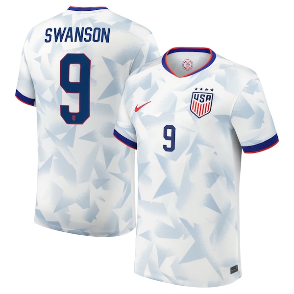 Mallory Swanson USMNT Nike Youth 2025 Home Replica Player Jersey - White