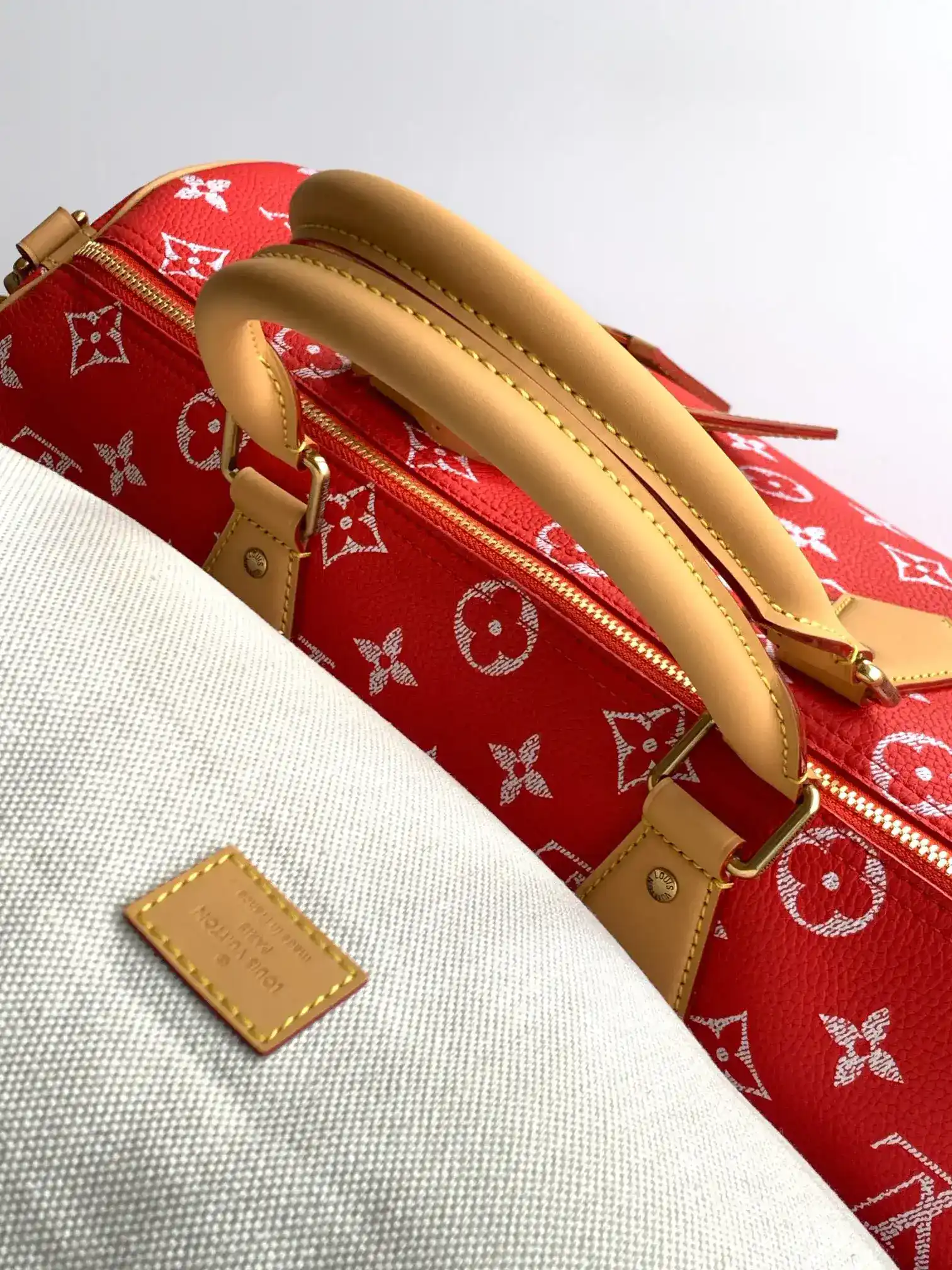 Louis Vuitton Grained Leather Top Handle Bag product photo from LabelPicks