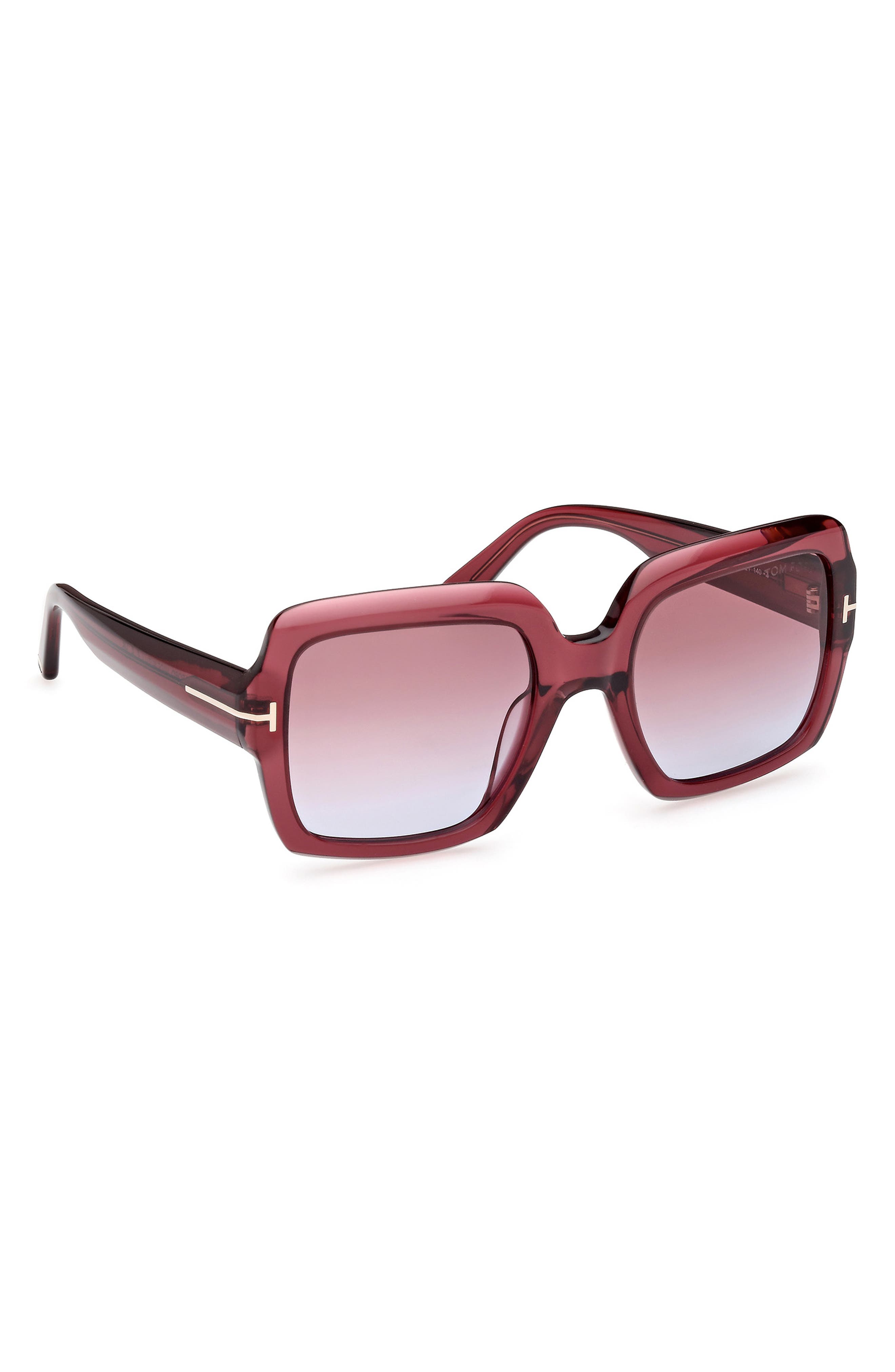 TOM FORD Kaya 54mm Square Sunglasses