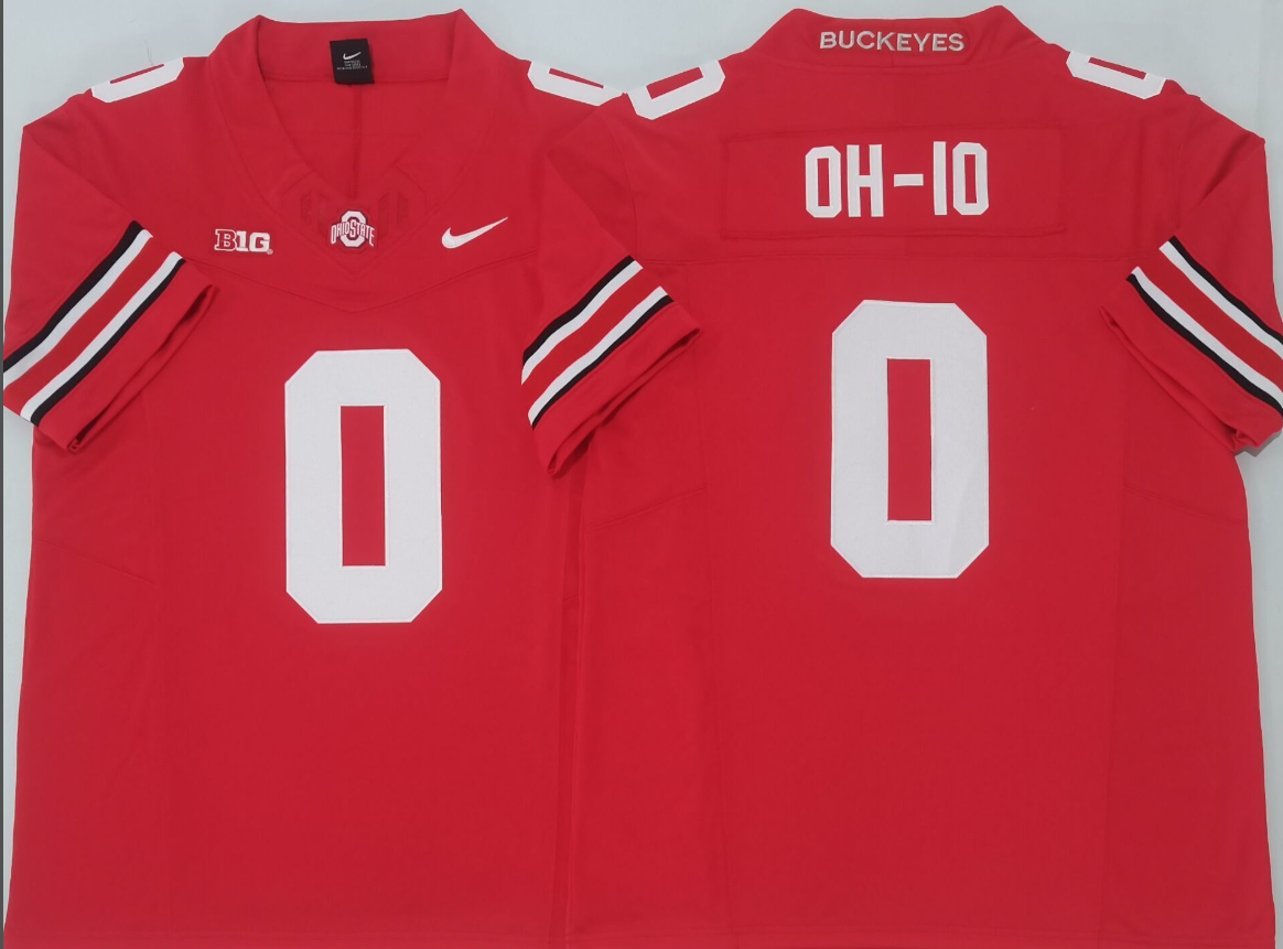 OH-10  NCAA Ohio State Buckeyes Nike Vapor Limited Jersey