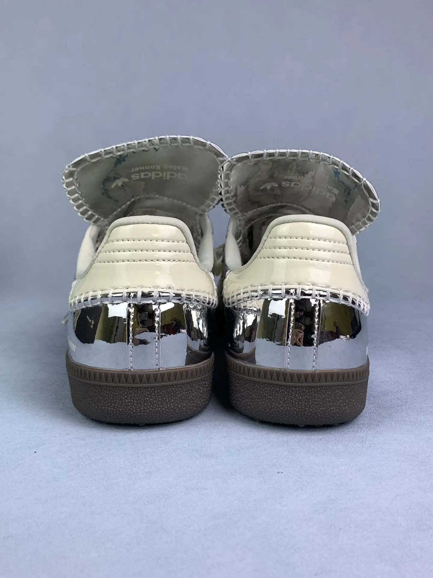 Wales Bonner x adidas Silver Samba Shoes product photo from LabelPicks