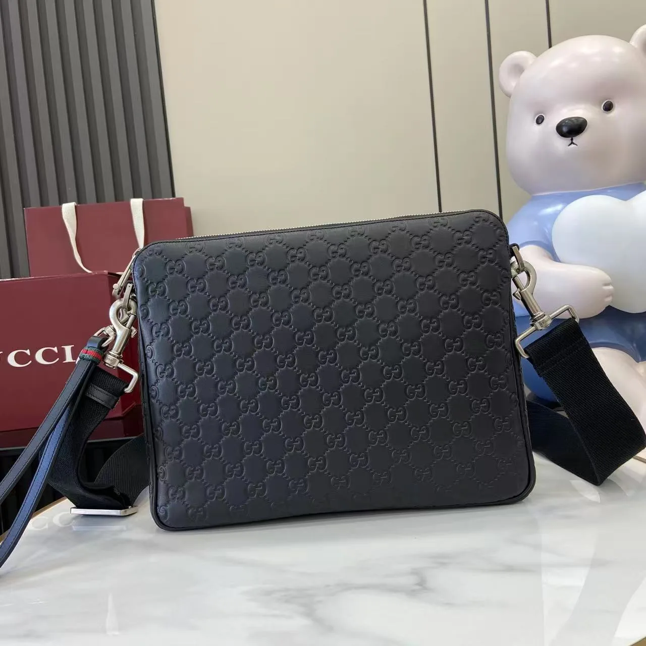 Gucci Smooth Leather Crossbody Bag product photo from LabelPicks