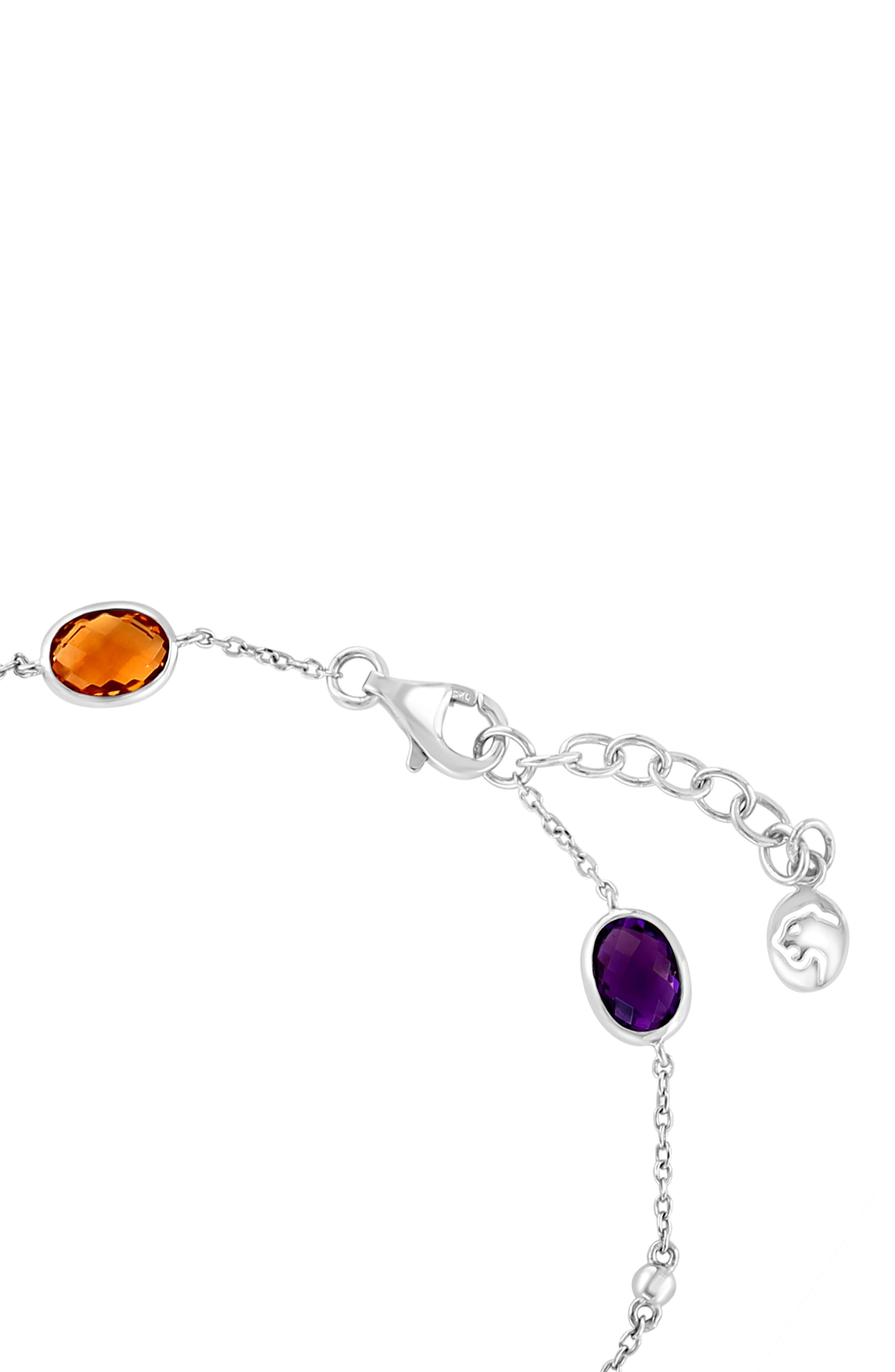 EFFY Sterling Silver Semiprecious Stone Station Bracelet