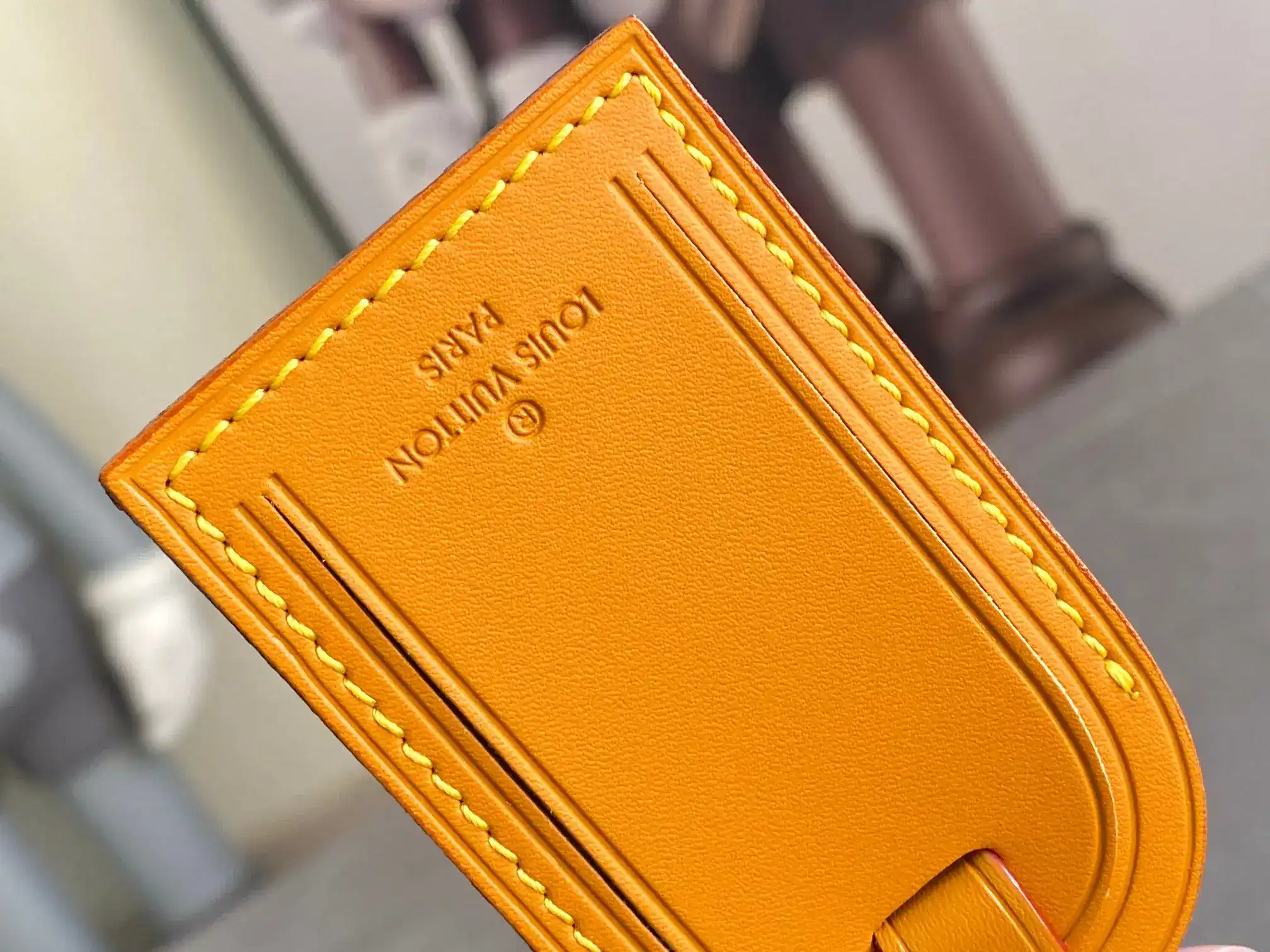 Louis Vuitton Yellow Keepall Canvas and Leather Tote Bag product photo from LabelPicks