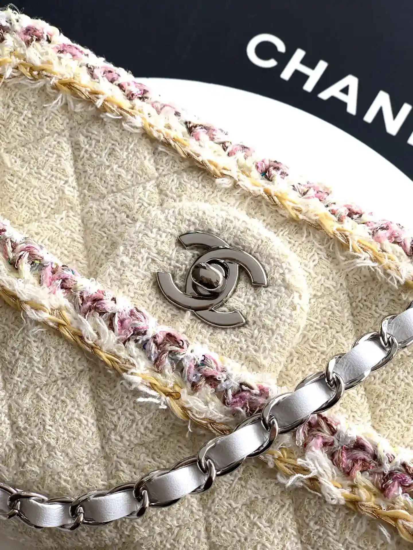 Chanel Woven Leather Crossbody Bag product photo from LabelPicks