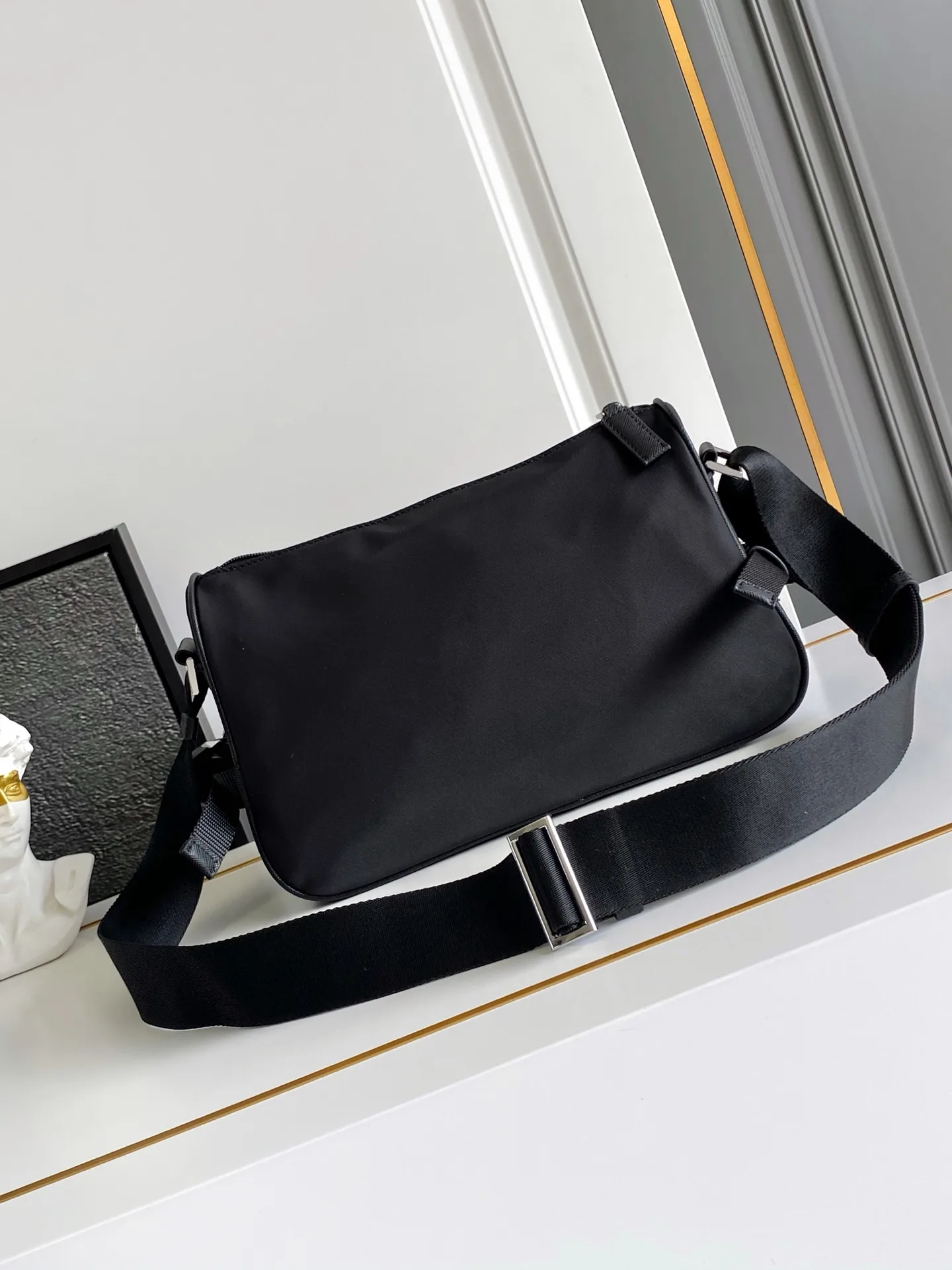 Prada Grained Leather Crossbody Bag product photo from LabelPicks