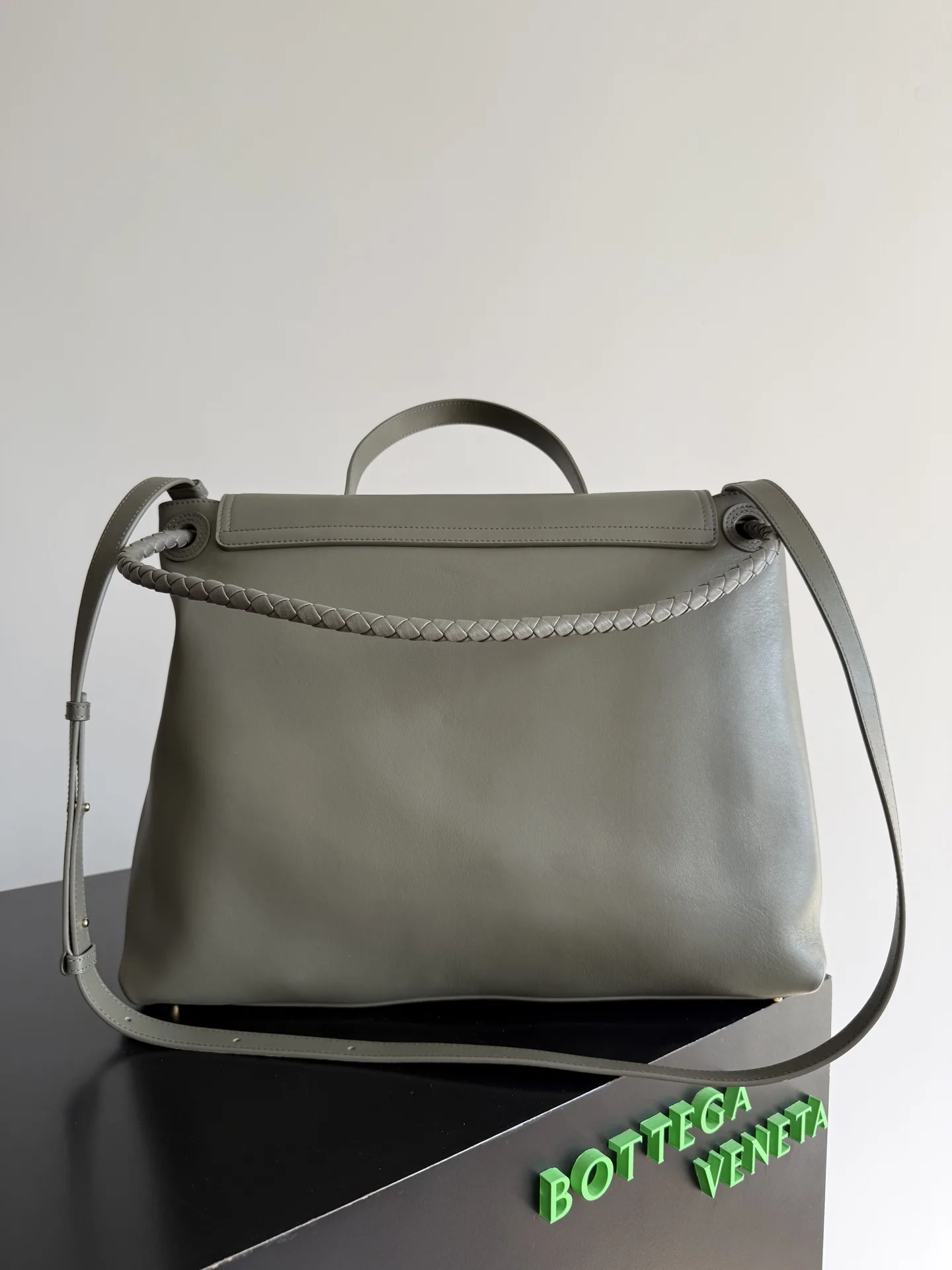 Bottega Veneta Intrecciato Woven Leather Knot Shoulder Bag product photo from LabelPicks