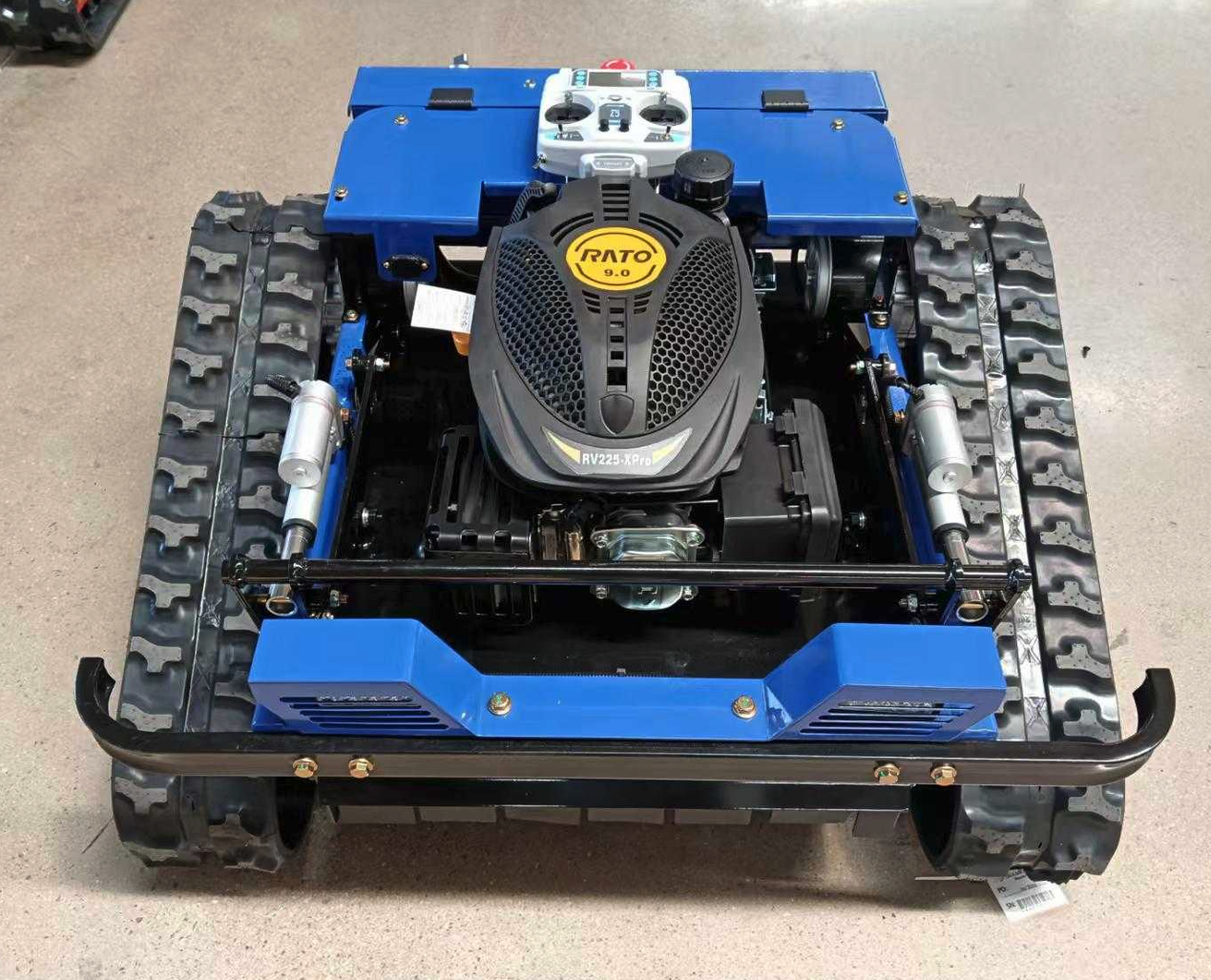 Grass Lawn Mower Remote Controlled Robot 9HP Bush Fuel Engined Power Brand New - GreshamTech