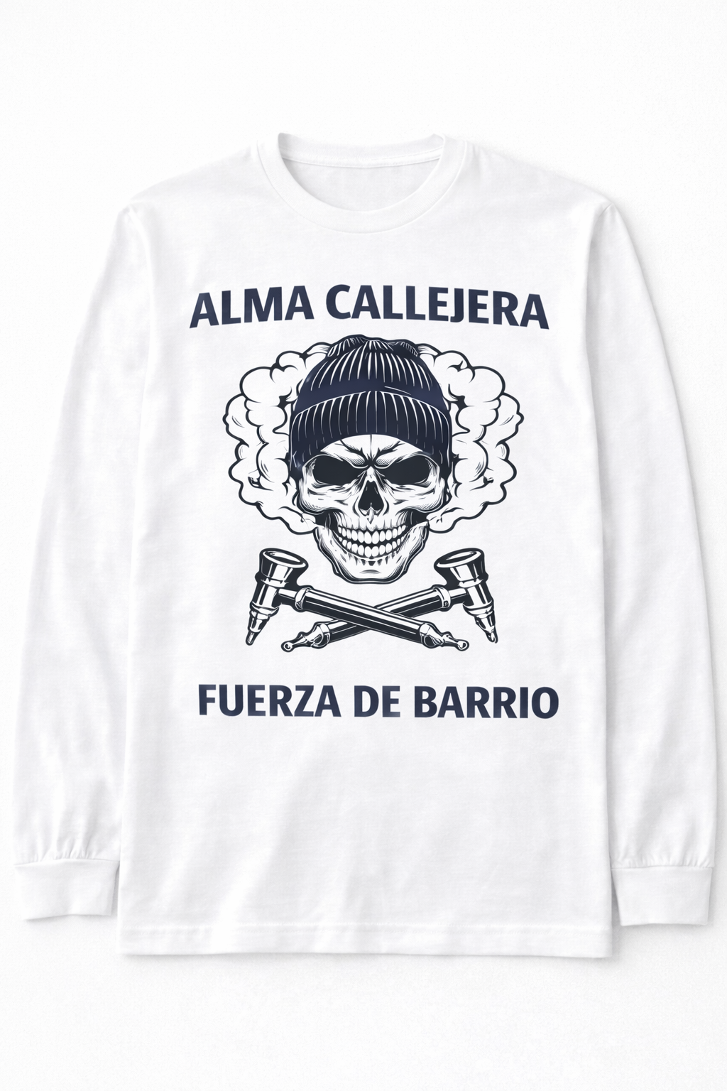 Remera Calavera con Gorro y Bujías | Estilo Urbano Unisex